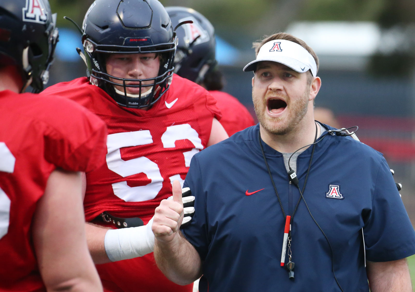Arizona Wildcats spring football practice